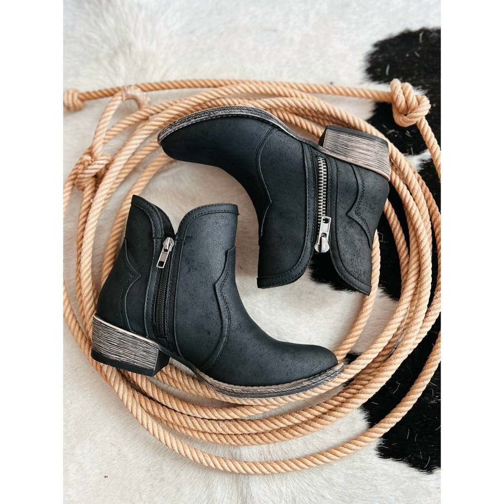 NEW VERY G women's evie boots in black - Picture 5 of 7